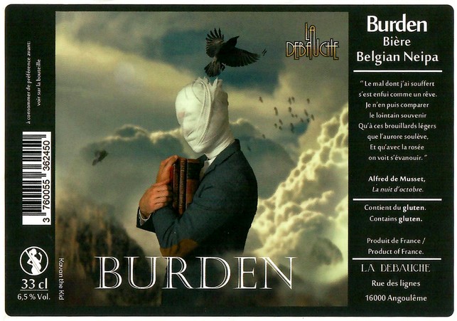 Etiquette BRASSERIE LA DEBAUCHE 216