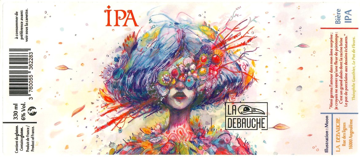 Etiquette BRASSERIE LA DEBAUCHE 226