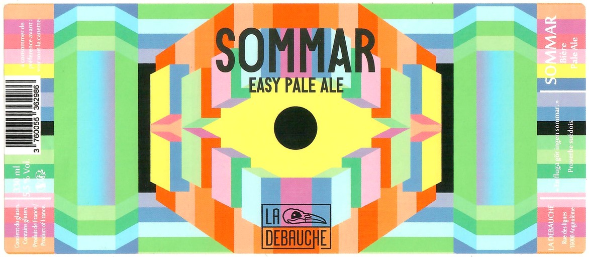 Etiquette BRASSERIE LA DEBAUCHE 229