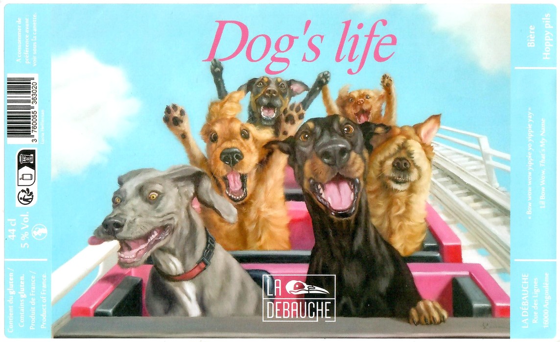 Etiquette BRASSERIE LA DEBAUCHE 235