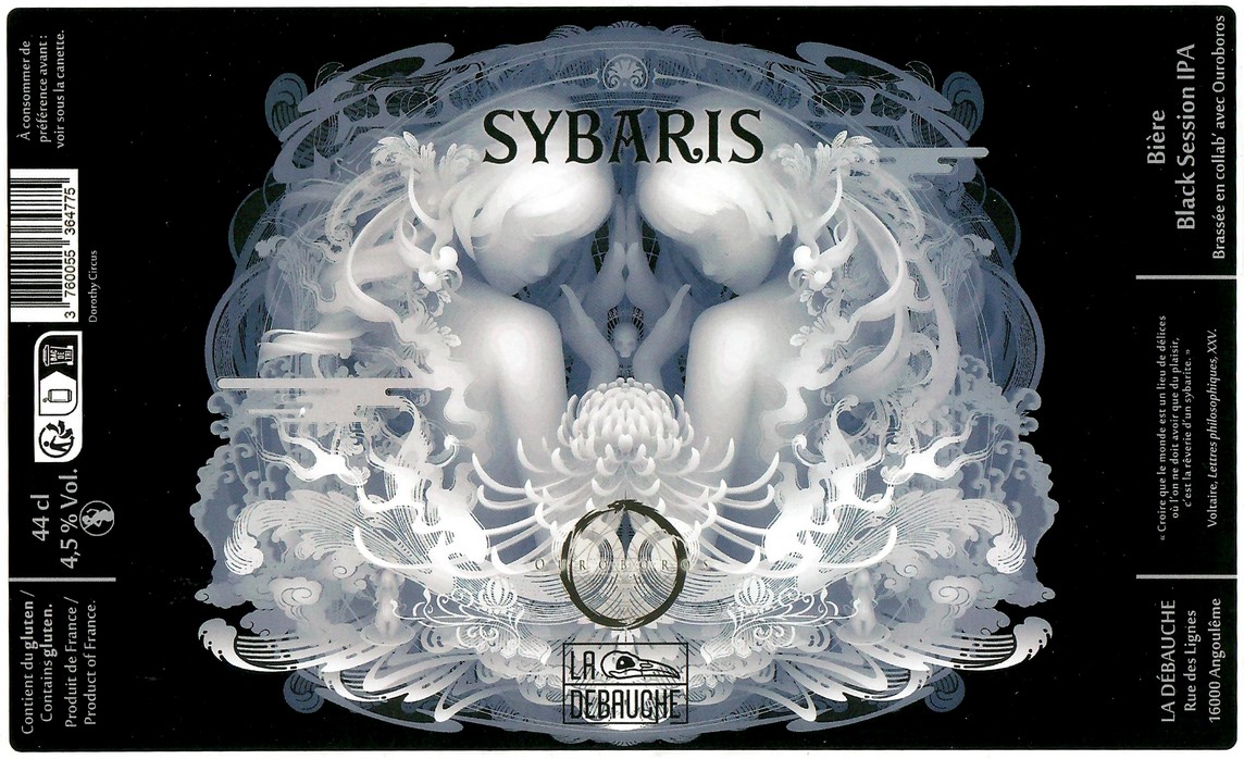 Etiquette BRASSERIE LA DEBAUCHE 236