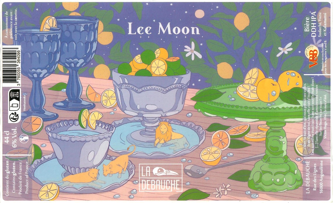 Etiquette BRASSERIE LA DEBAUCHE 237