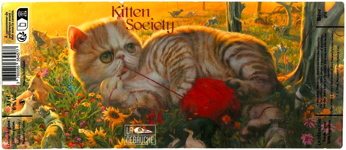 Etiquette BRASSERIE LA DEBAUCHE 240