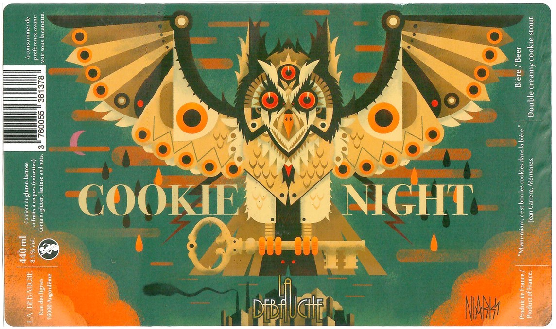 Etiquette BRASSERIE LA DEBAUCHE 241