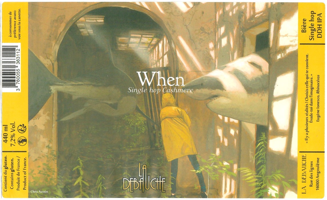 Etiquette BRASSERIE LA DEBAUCHE 243