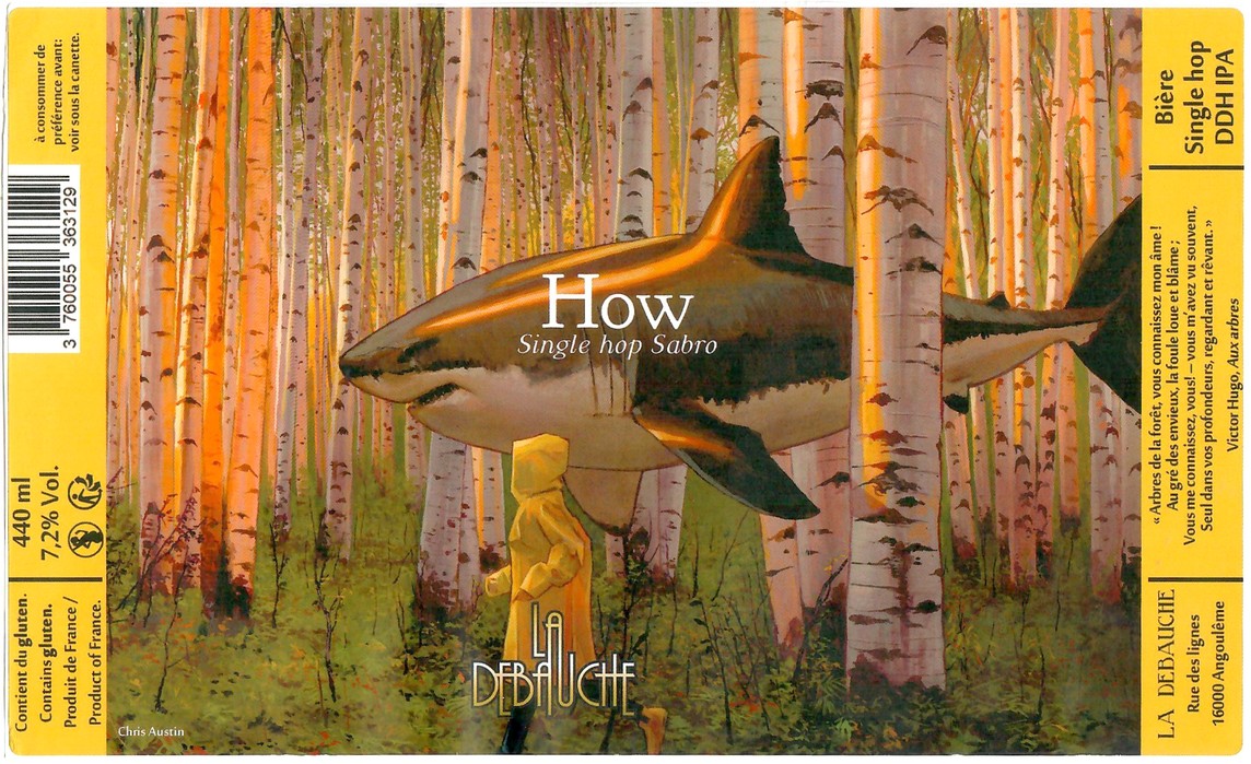 Etiquette BRASSERIE LA DEBAUCHE 244