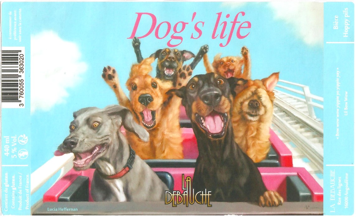 Etiquette BRASSERIE LA DEBAUCHE 248