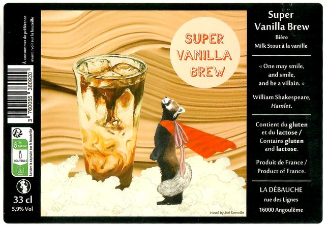 Etiquette BRASSERIE LA DEBAUCHE 251