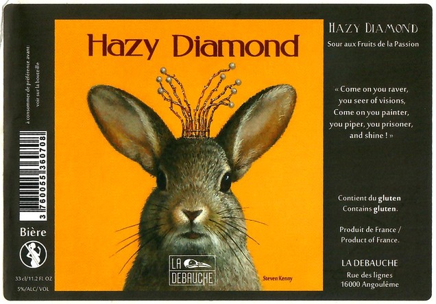 Etiquette BRASSERIE LA DEBAUCHE 261