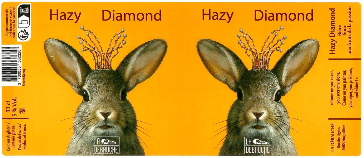 Etiquette BRASSERIE LA DEBAUCHE 266