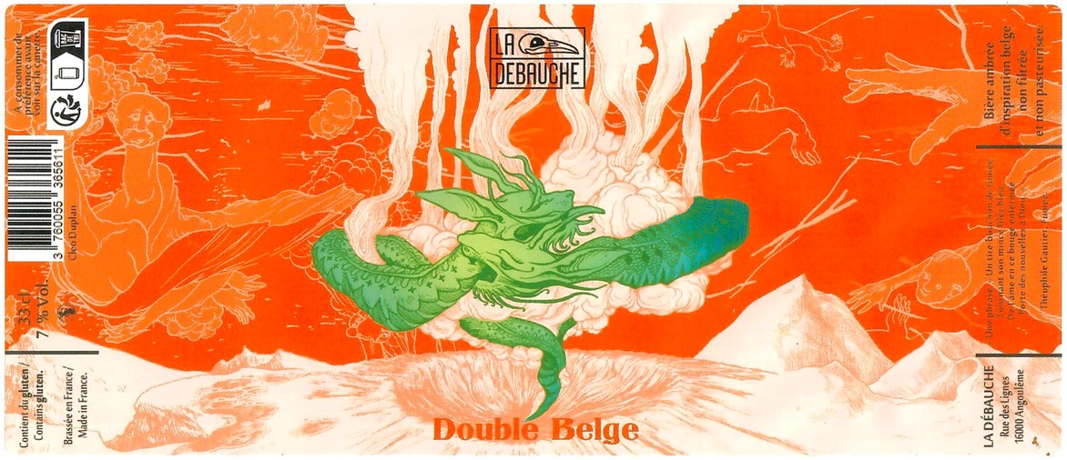 Etiquette BRASSERIE LA DEBAUCHE 269