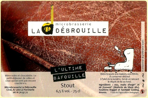 Etiquette BRASSERIE LA DEBROUILLE 16