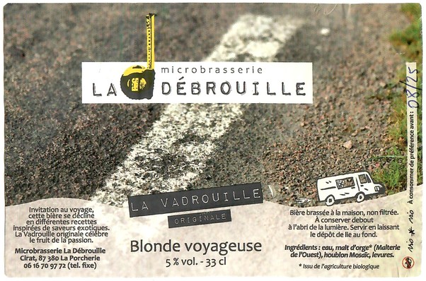 Etiquette BRASSERIE LA DEBROUILLE 17