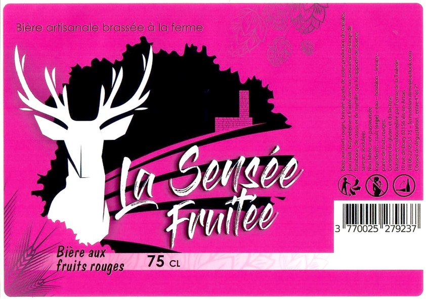 Etiquette BRASSERIE LA FERME DE LA TUILERIE 02