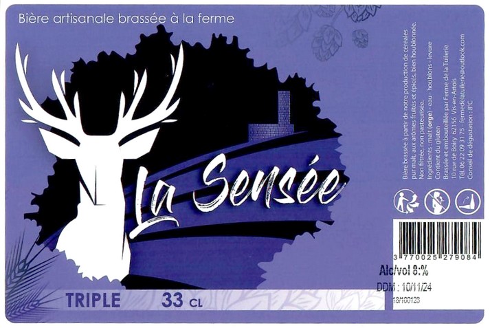 Etiquette BRASSERIE LA FERME DE LA TUILERIE 05