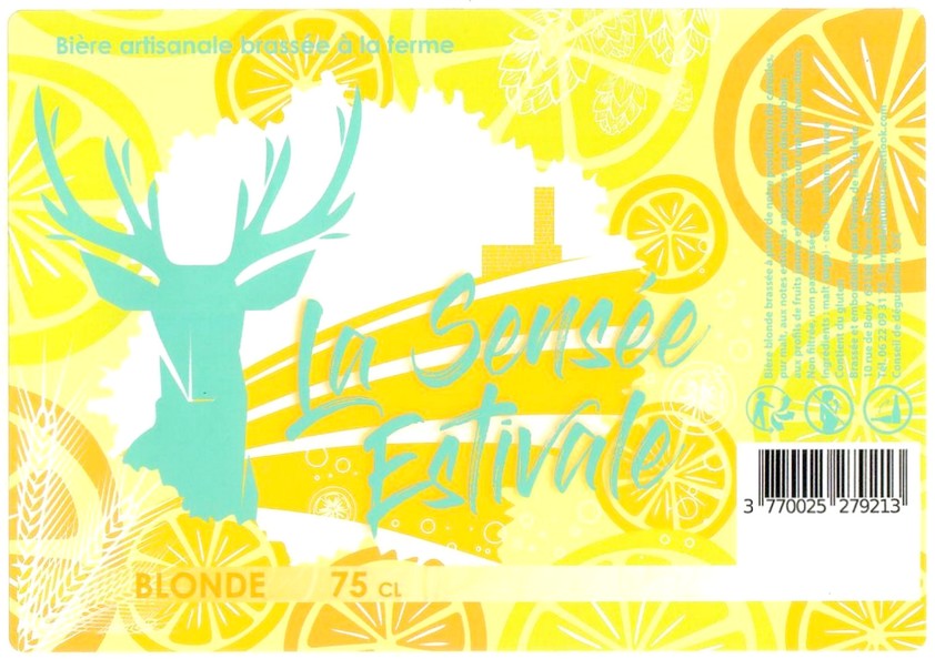 Etiquette BRASSERIE LA FERME DE LA TUILERIE 09