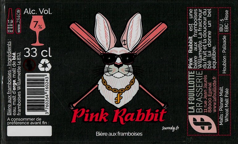 Etiquette BRASSERIE LA FOUILLOTTE 11