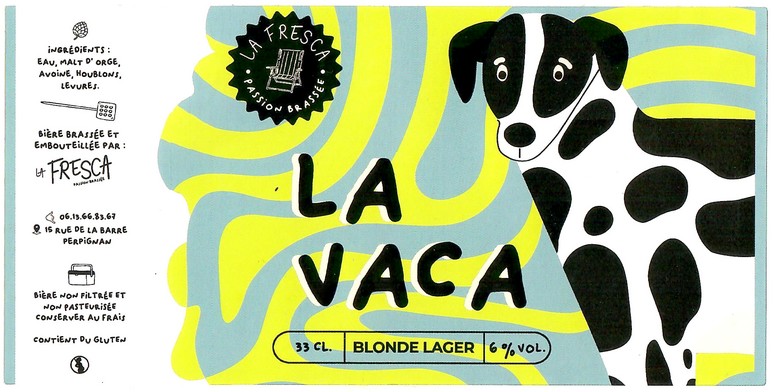 Etiquette BRASSERIE LA FRESCA 07