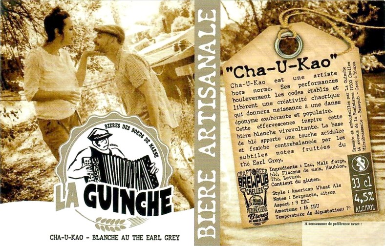 Etiquette BRASSERIE LA GUINCHE 14