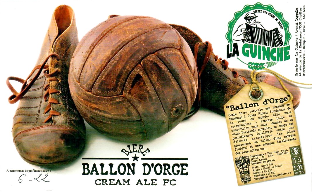 Etiquette BRASSERIE LA GUINCHE 16