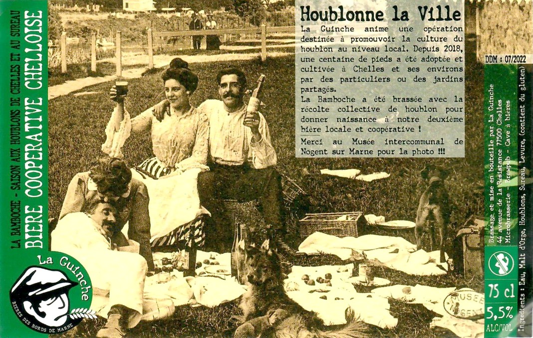 Etiquette BRASSERIE LA GUINCHE 19