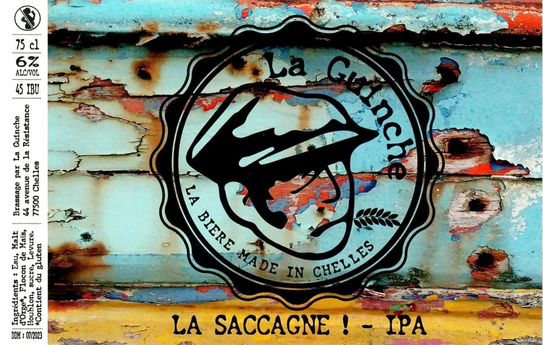 Etiquette BRASSERIE LA GUINCHE 29