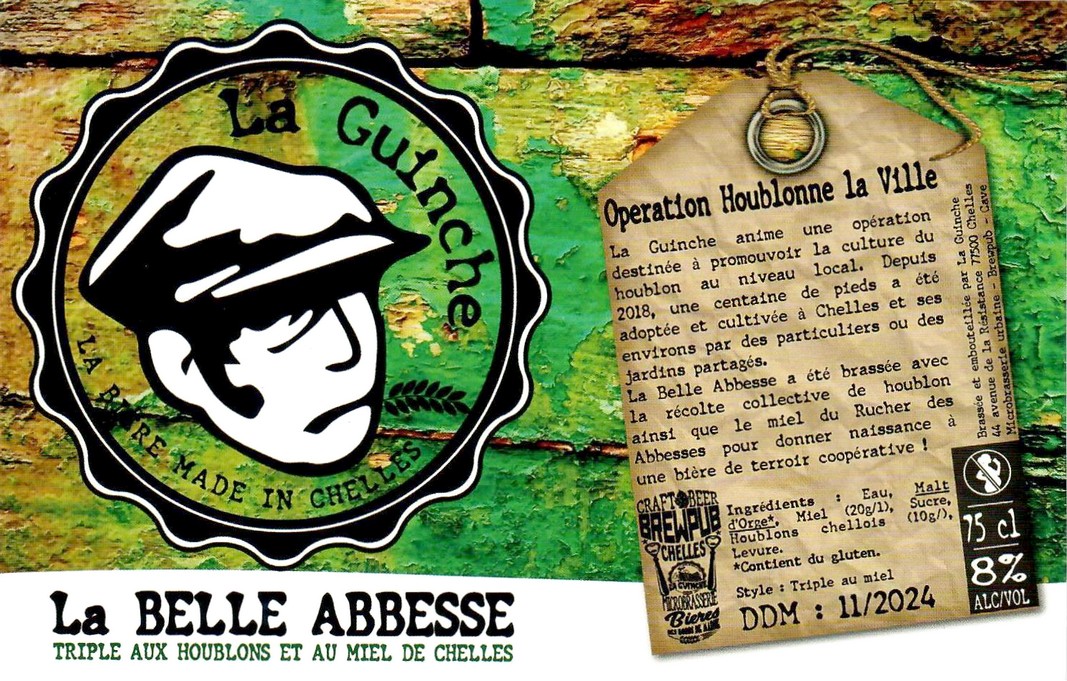 Etiquette BRASSERIE LA GUINCHE 31