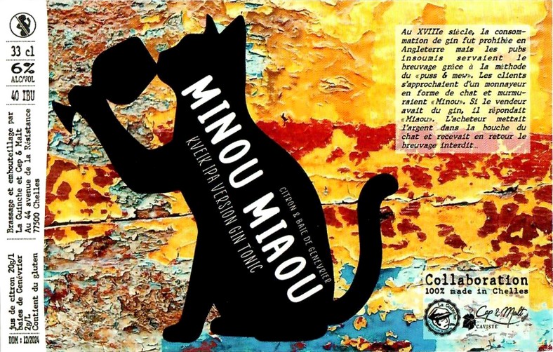 Etiquette BRASSERIE LA GUINCHE 35