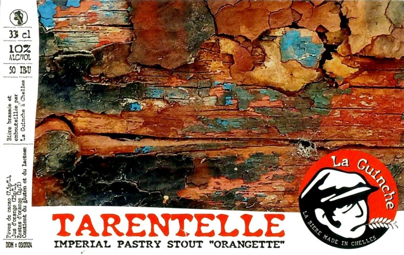 Etiquette BRASSERIE LA GUINCHE 38