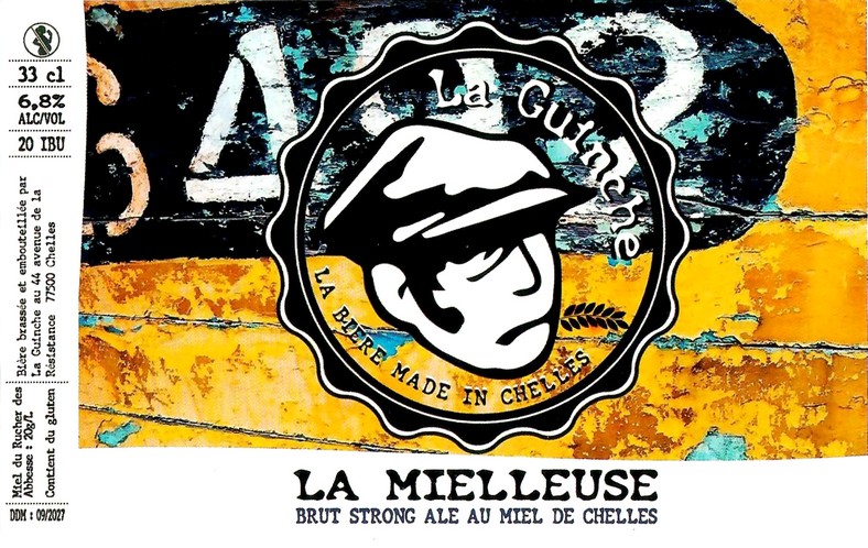 Etiquette BRASSERIE LA GUINCHE 41