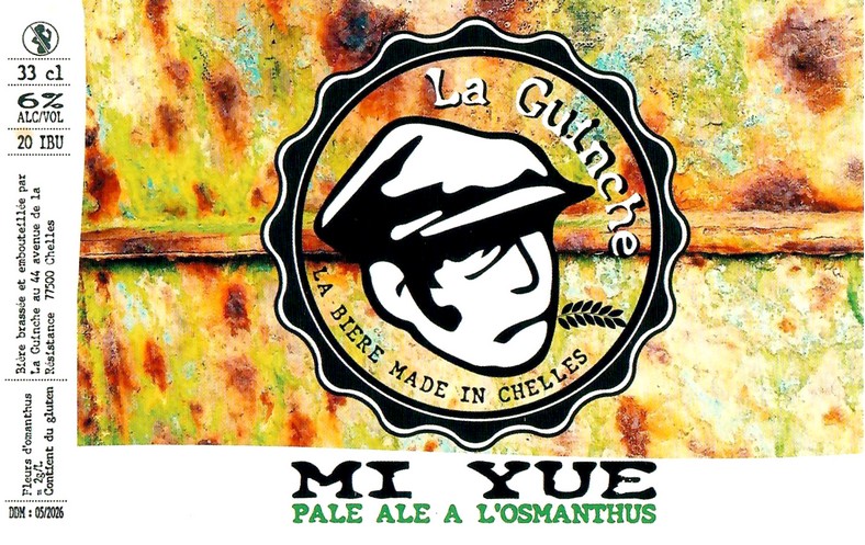 Etiquette BRASSERIE LA GUINCHE 43