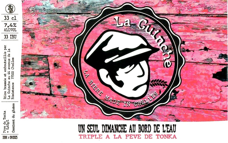 Etiquette BRASSERIE LA GUINCHE 44