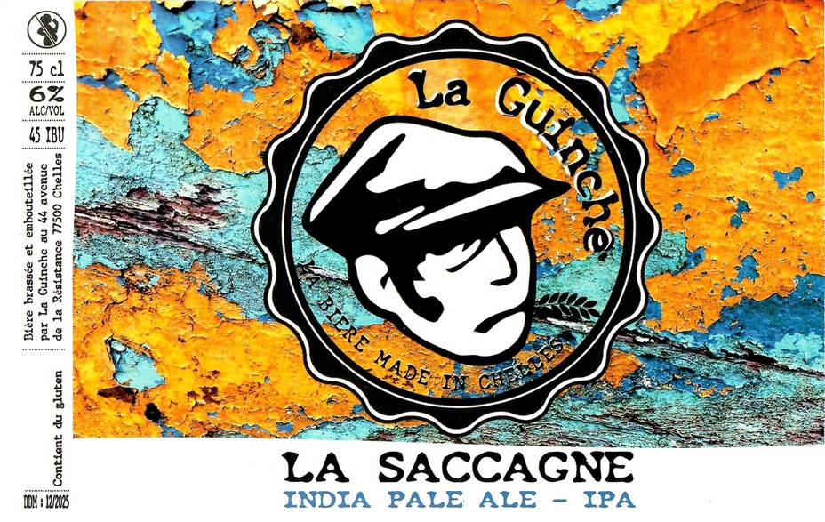 Etiquette BRASSERIE LA GUINCHE 47