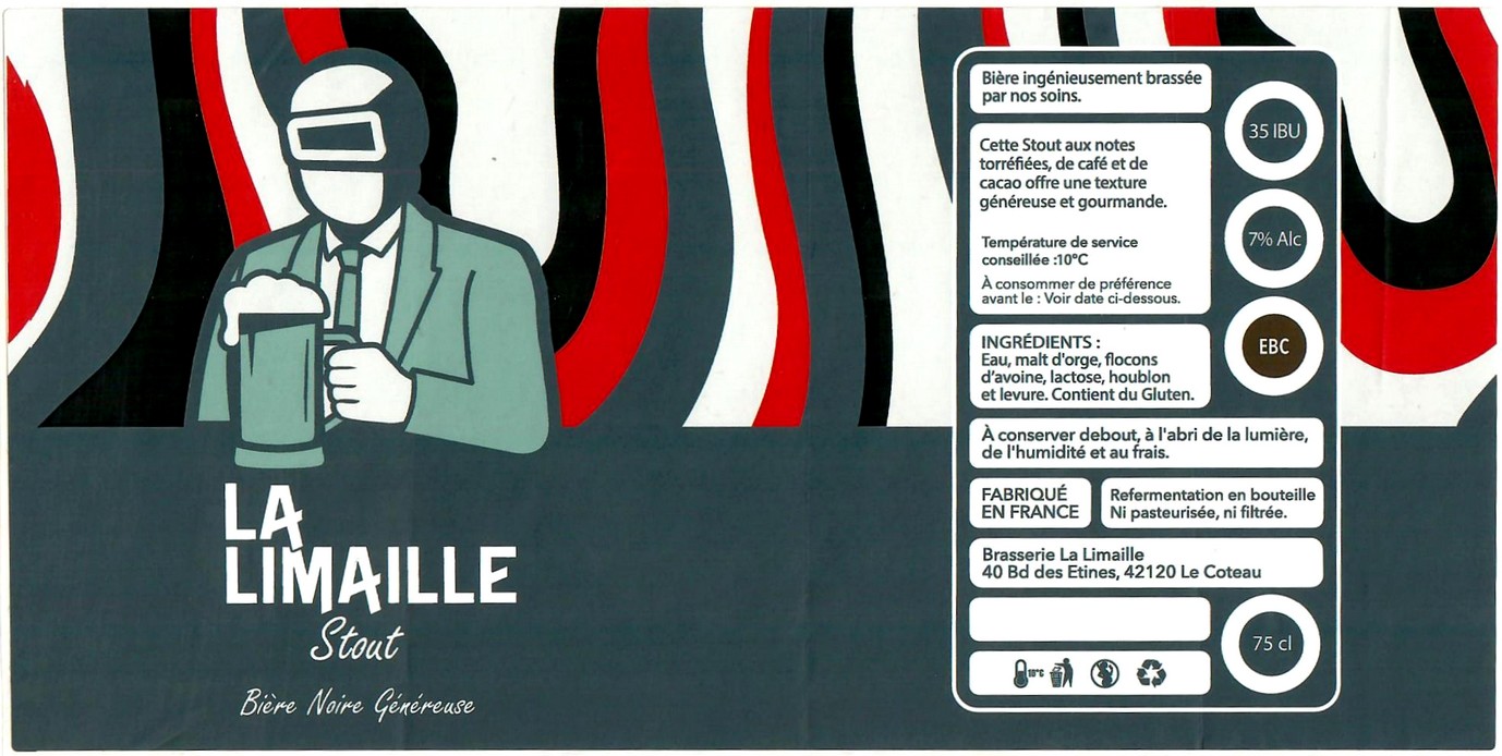 Etiquette BRASSERIE LA LIMAILLE 03