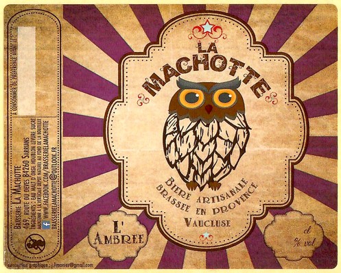 Etiquette BRASSERIE LA MACHOTTE 01