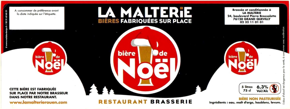 Etiquette BRASSERIE LA MALTERIE 05