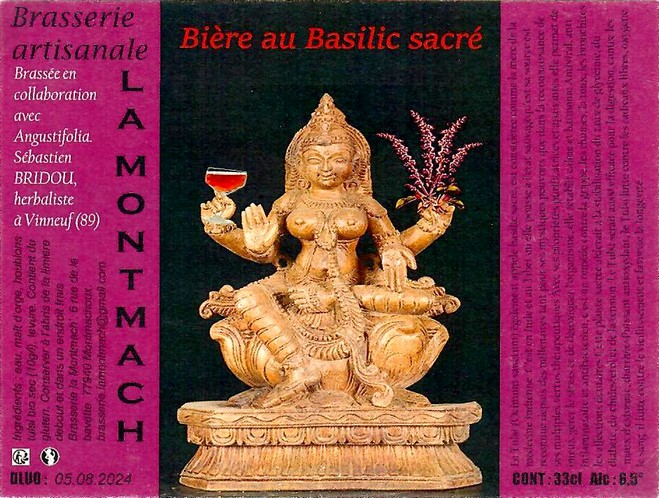 Etiquette BRASSERIE LA MONTMACH' 12