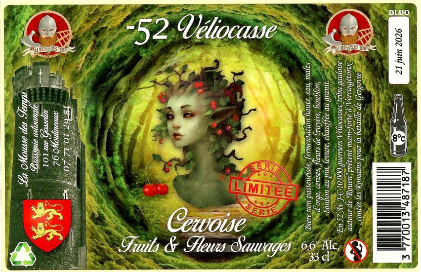 Etiquette BRASSERIE LA MOUSSE DES TEMPS 05