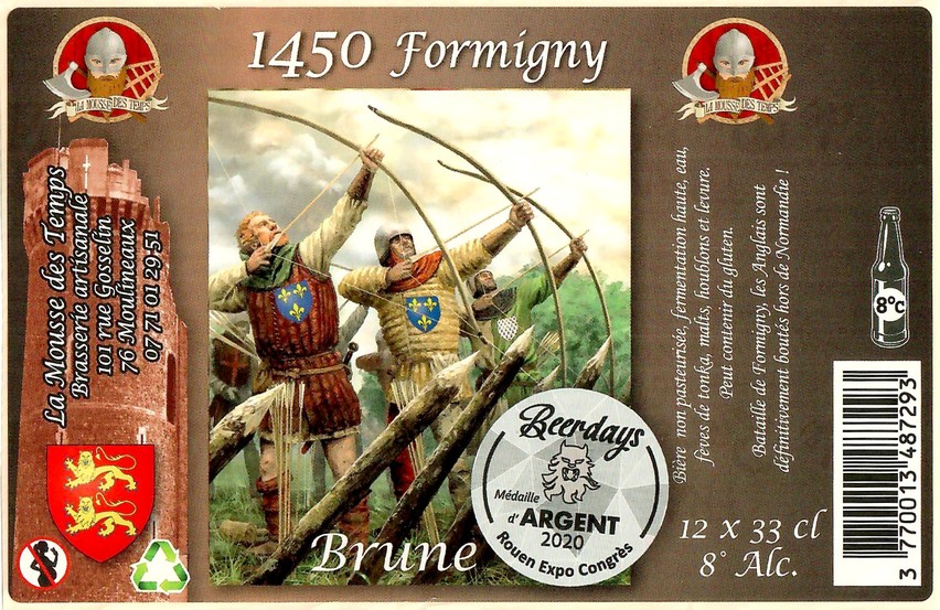 Etiquette BRASSERIE LA MOUSSE DES TEMPS 07