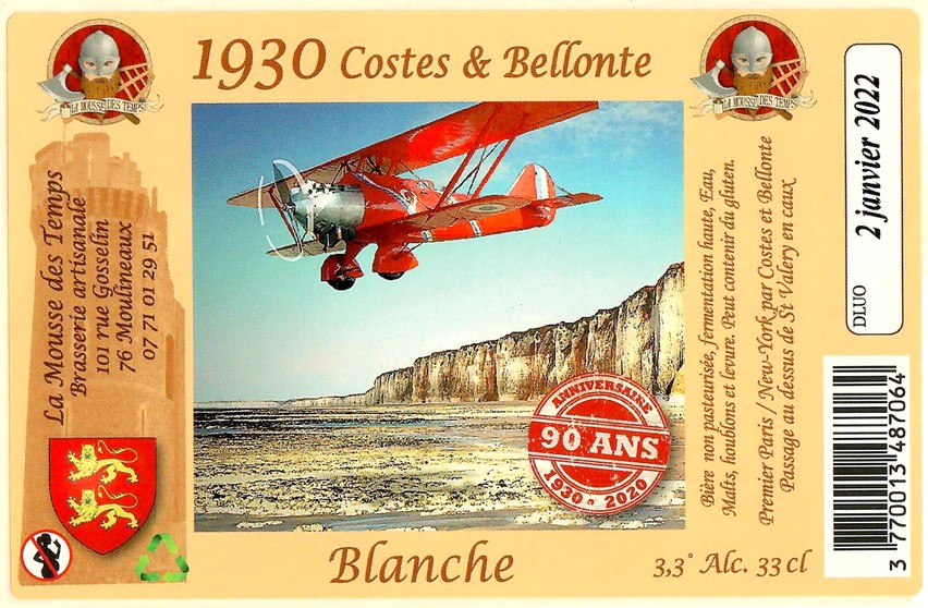 Etiquette BRASSERIE LA MOUSSE DES TEMPS 15