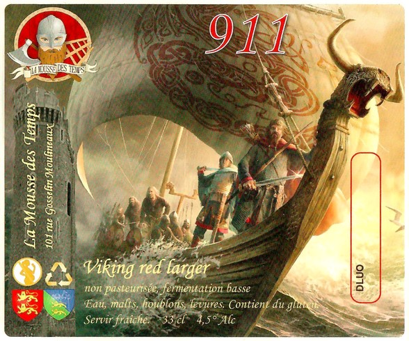 Etiquette BRASSERIE LA MOUSSE DES TEMPS 16