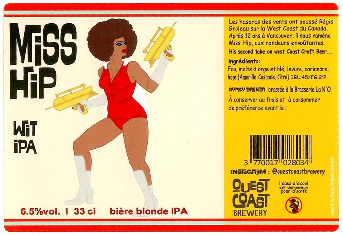 Etiquette BRASSERIE LA NO 04