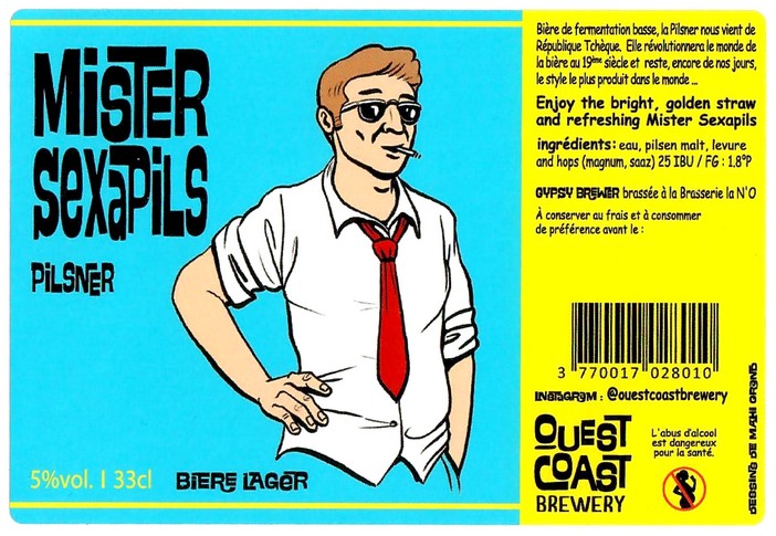 Etiquette BRASSERIE LA NO 07