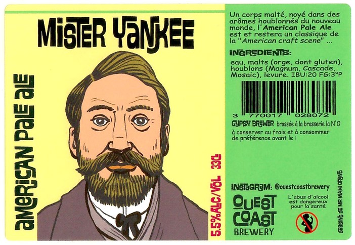 Etiquette BRASSERIE LA NO 11