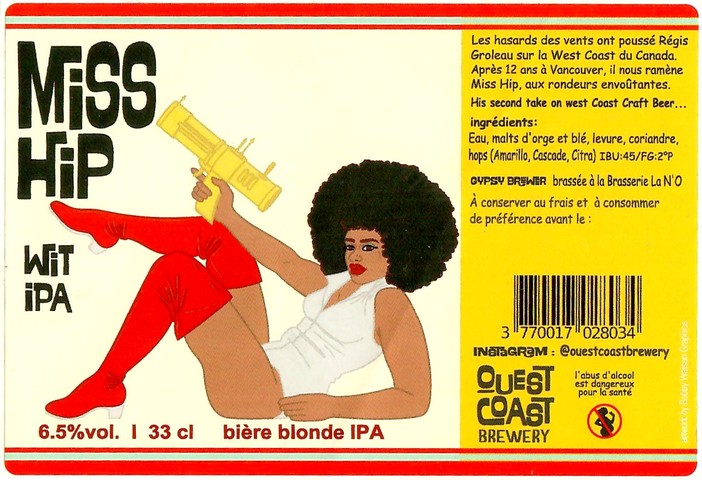 Etiquette BRASSERIE LA NO 26