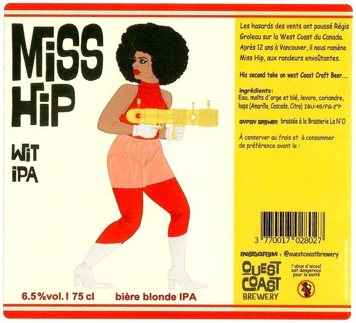 Etiquette BRASSERIE LA NO 27