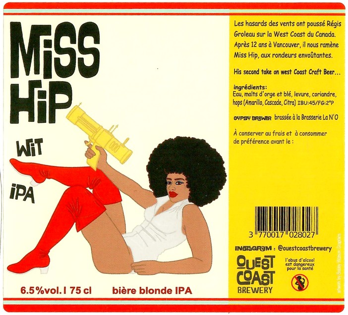 Etiquette BRASSERIE LA NO 28