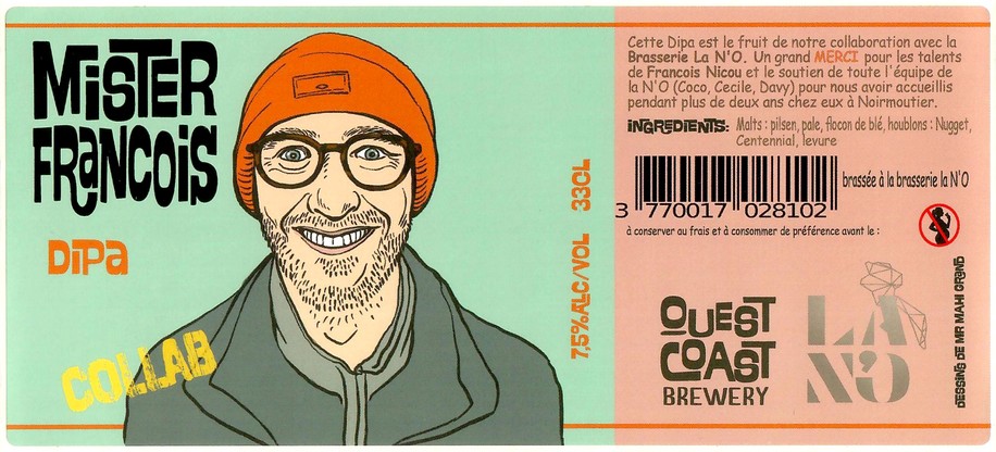 Etiquette BRASSERIE LA NO 35