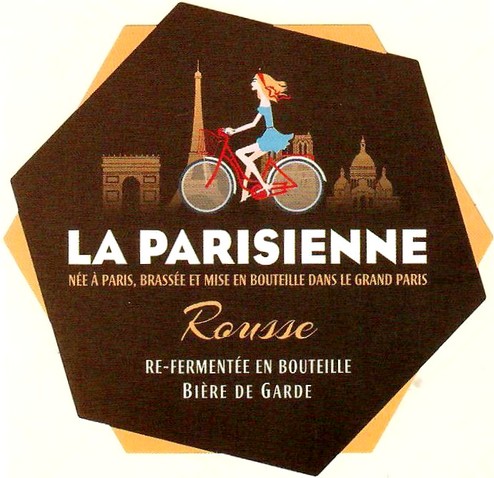 Etiquette BRASSERIE LA PARISIENNE 25
