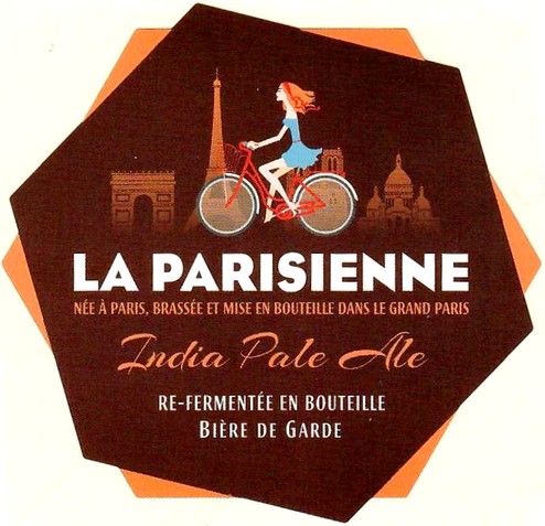 Etiquette BRASSERIE LA PARISIENNE 26